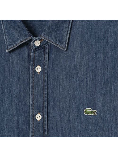 camicia lacoste | CH0197CDZ BLU